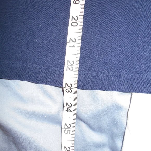 Ralph Lauren Sport V-Neck T-Shirt Navy M - L - Picture 11 of 12